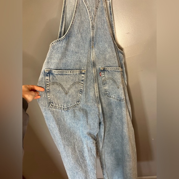 LEVI'S® Apron Straight Leg Overalls - Picture 8 of 10